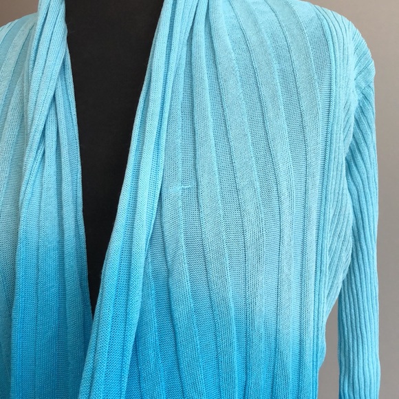Blue Ombré Cardigan - Picture 8 of 8